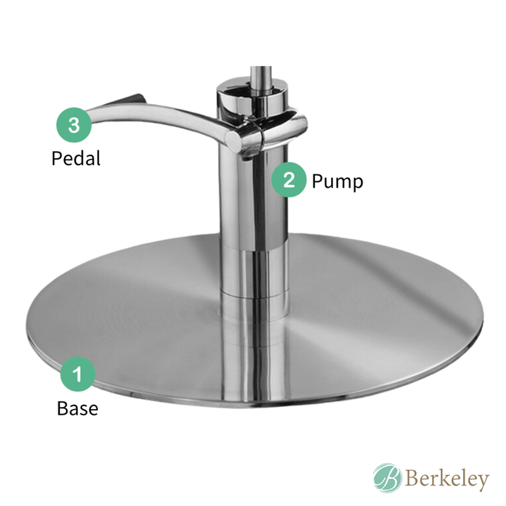 A58 Styling Chair PUMP &amp; BASE Kit (silver)