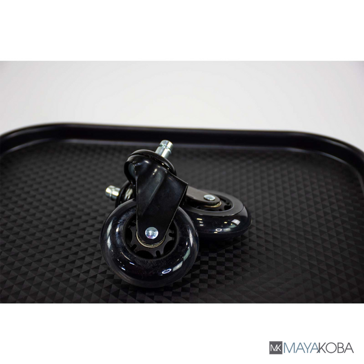Noise-cancelling Roller Blade Stool Casters for All Floors