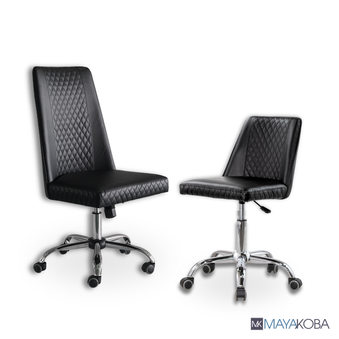 ESTELLE Customer Chair &amp; Technician Stool Set