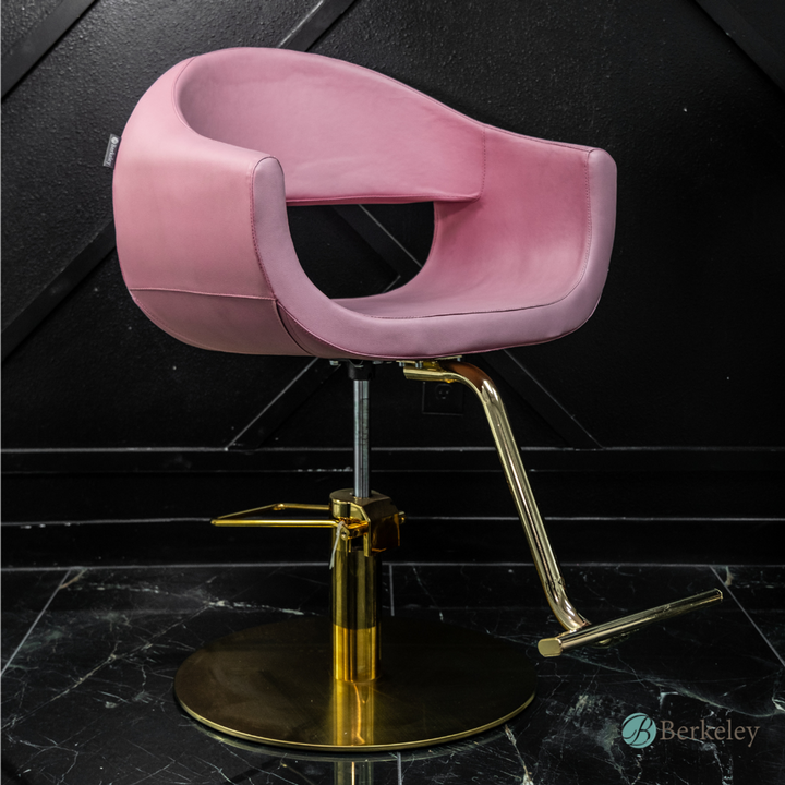 MILLA Styling Chair with A59 Gold Base by Berkeley