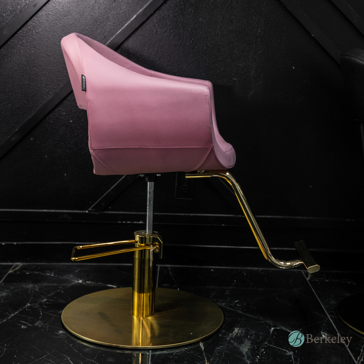 MILLA Styling Chair with A59 Gold Base by Berkeley
