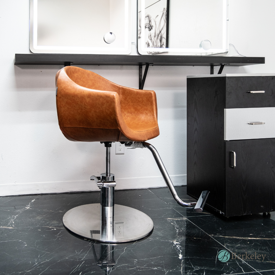 MILLA Styling Chair with A58 Chrome Base by Berkeley