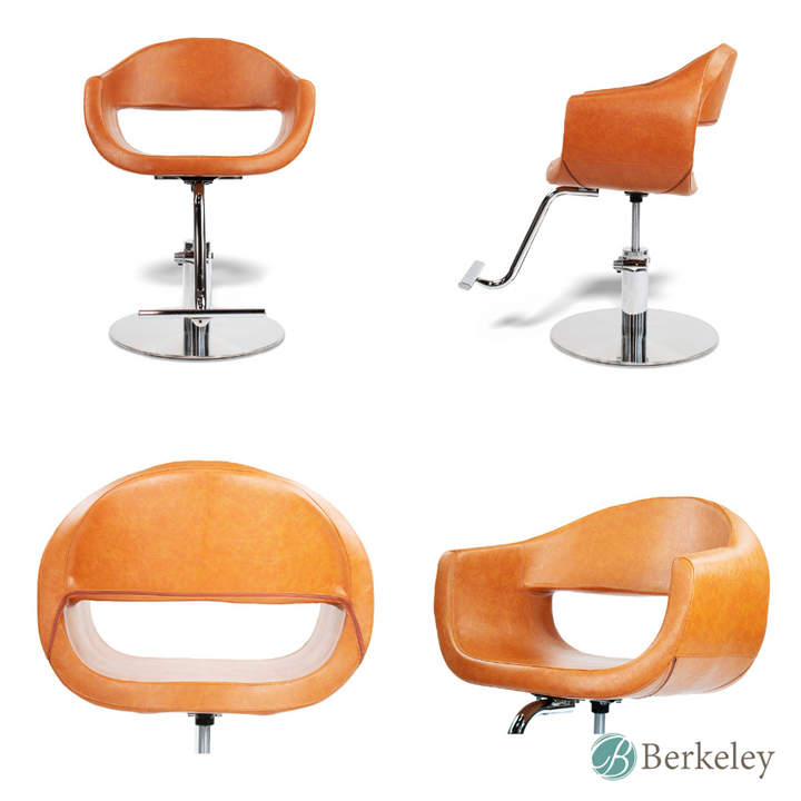 MILLA Styling Chair with A58 Chrome Base by Berkeley