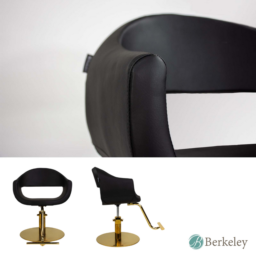 MILLA Styling Chair with A59 Gold Base by Berkeley