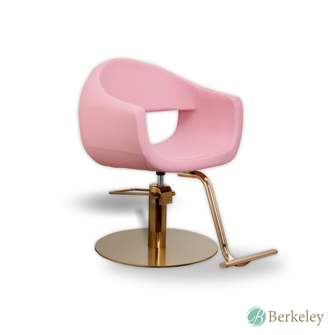 MILLA Styling Chair with A59 Gold Base by Berkeley