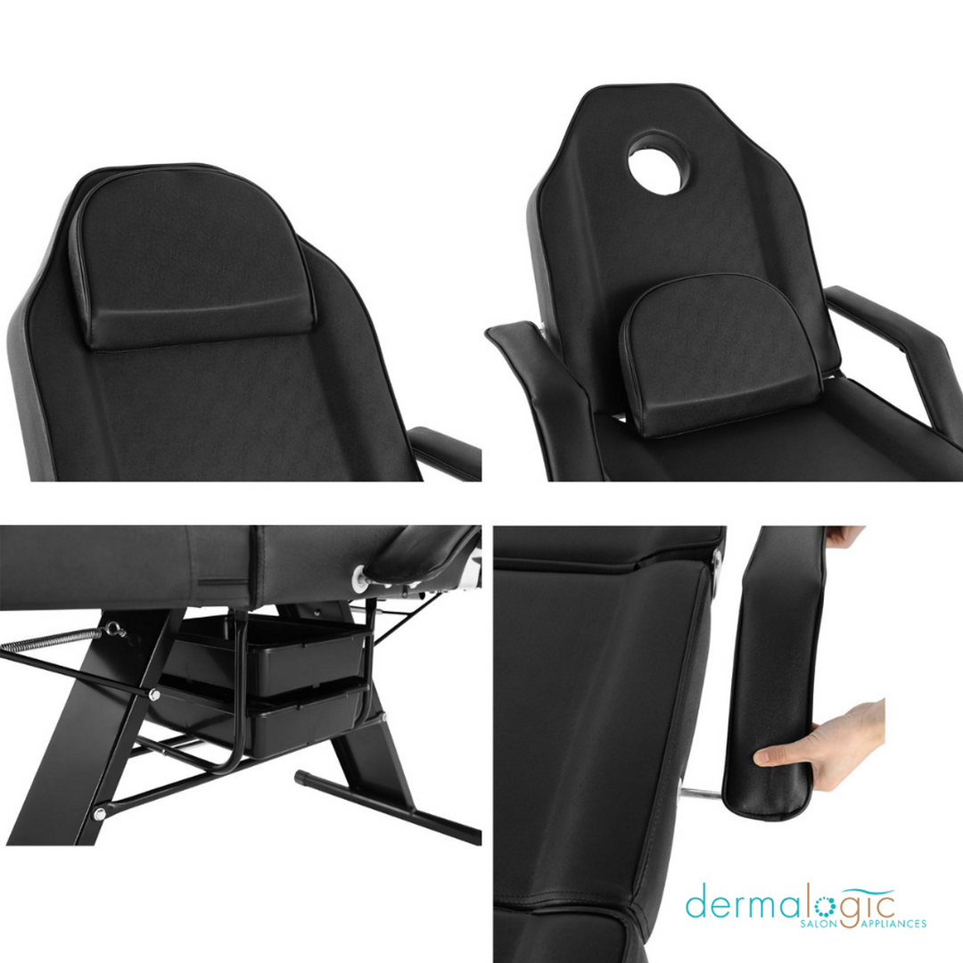 PARKER II FACIAL / TATTOO CHAIR BY DERMALOGIC