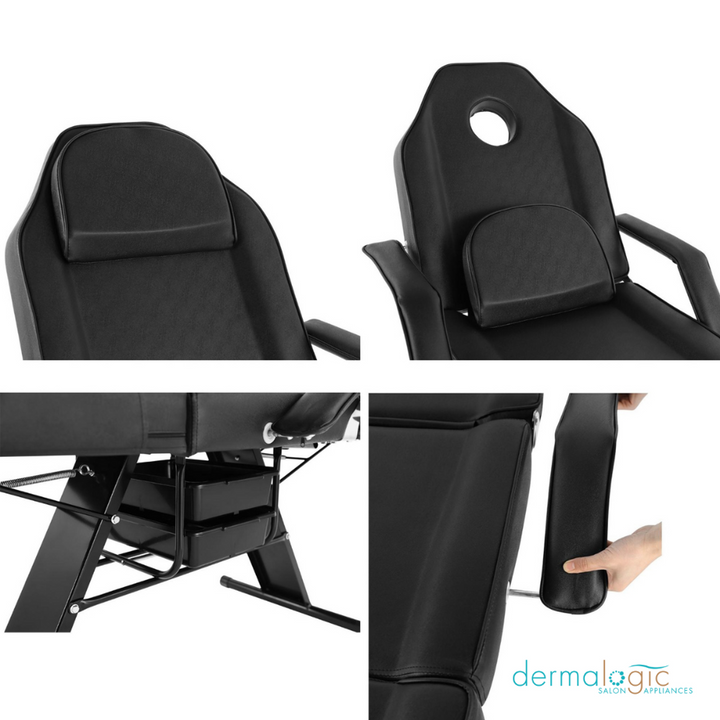 PARKER II FACIAL / TATTOO CHAIR BY DERMALOGIC
