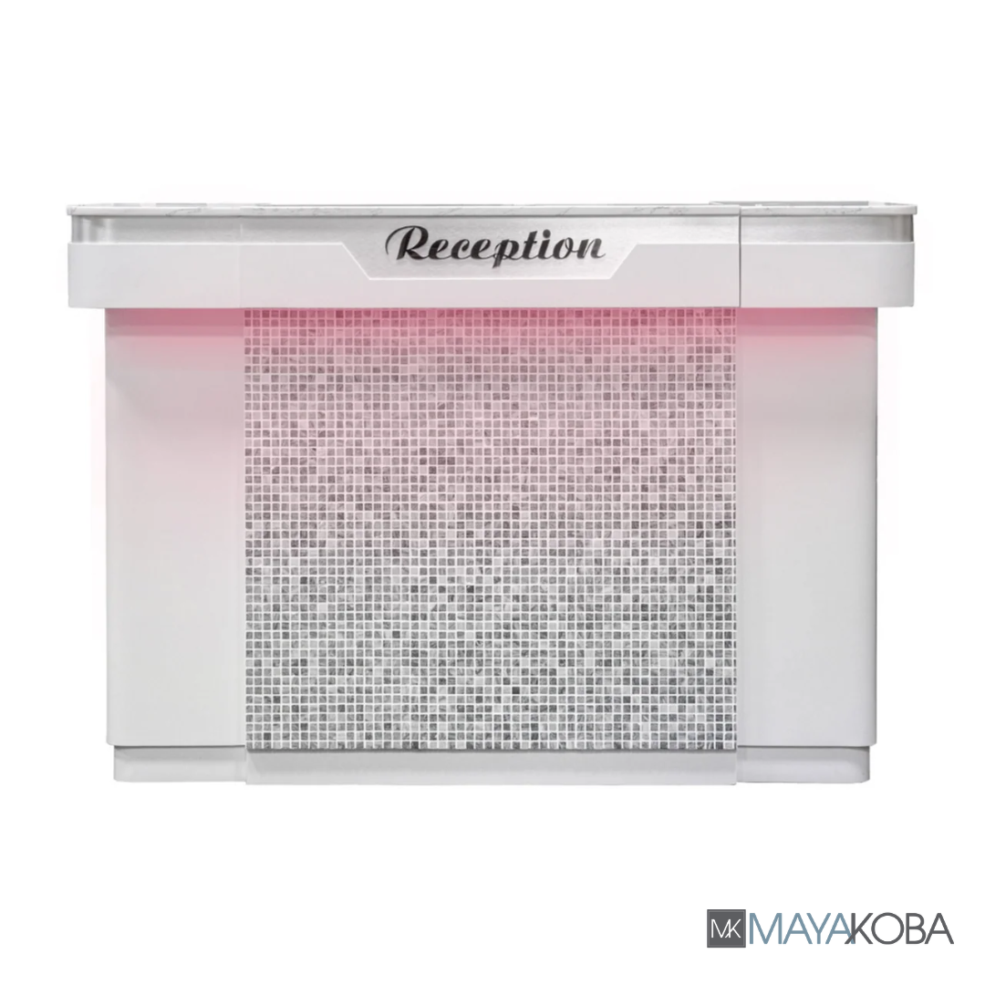 SONOMA Reception Table with Mosaic &amp; LED