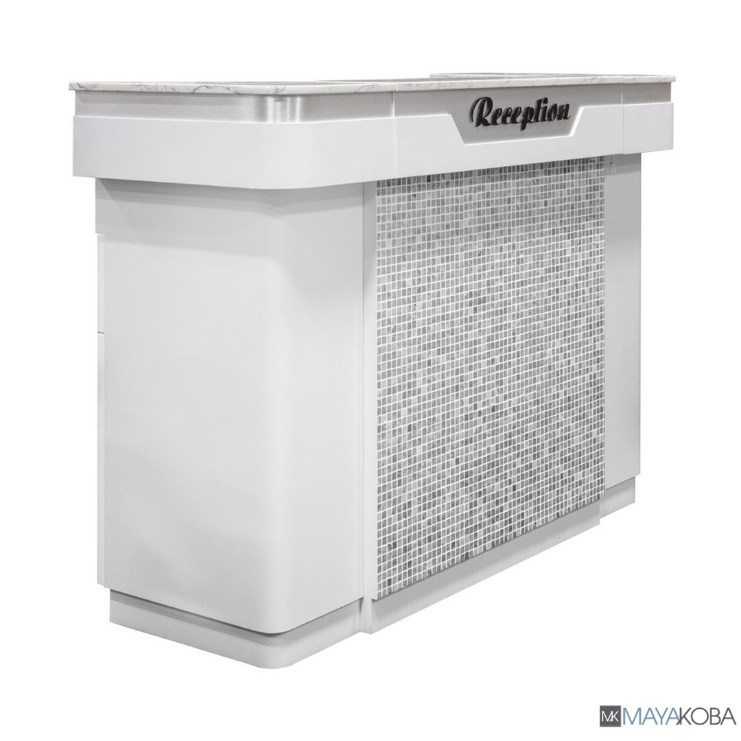 SONOMA Reception Table with Mosaic &amp; LED