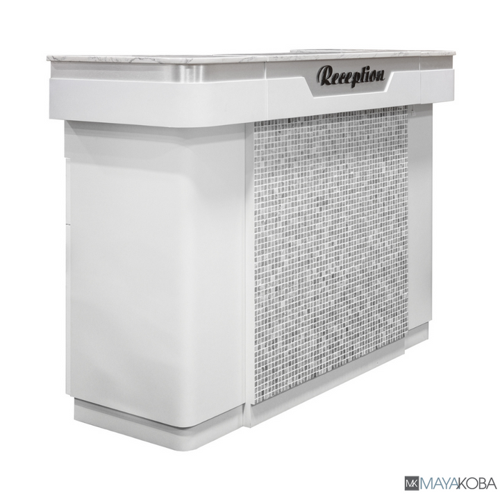 SONOMA Reception Table with Mosaic &amp; LED