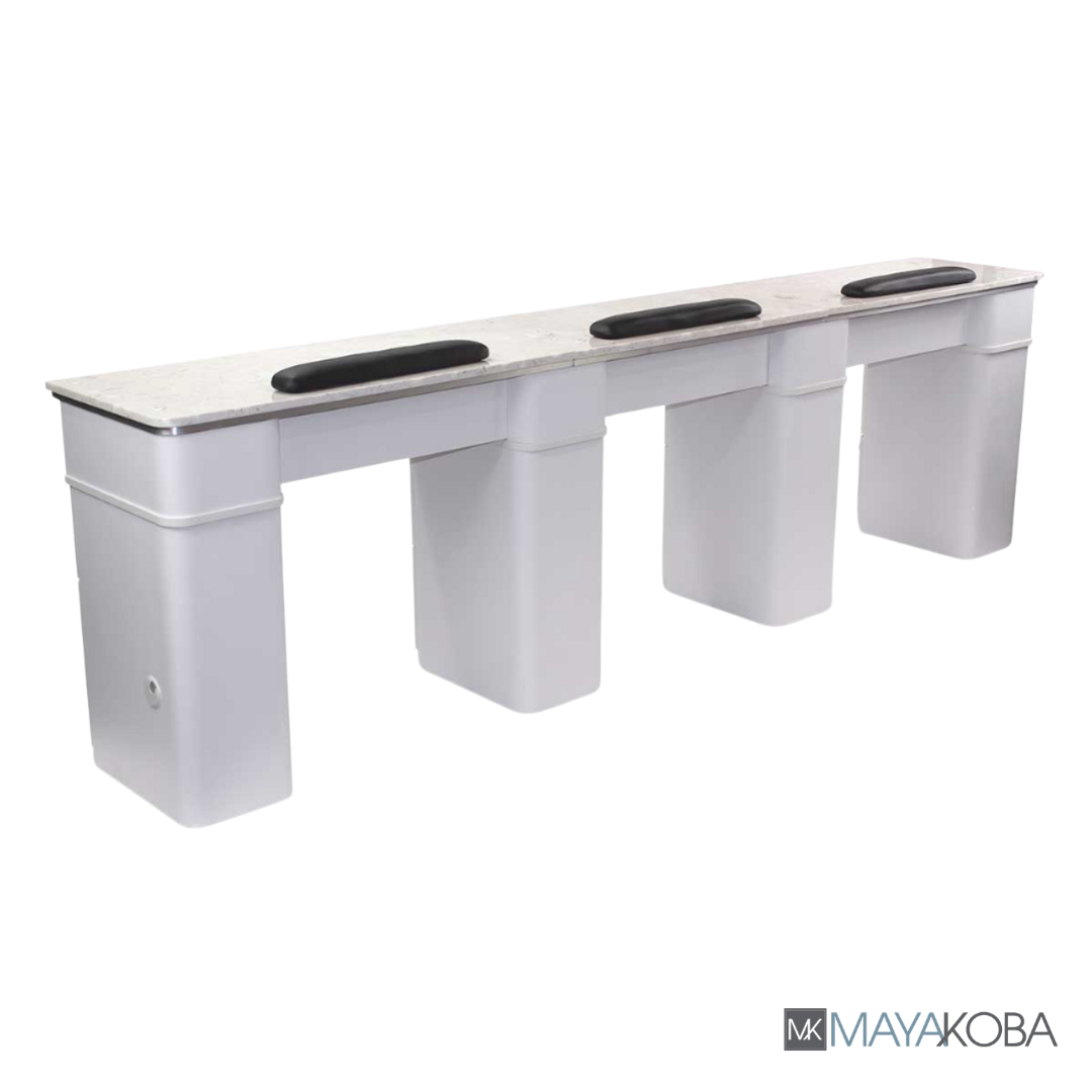 Sonoma Triple Manicure Table by Mayakoba