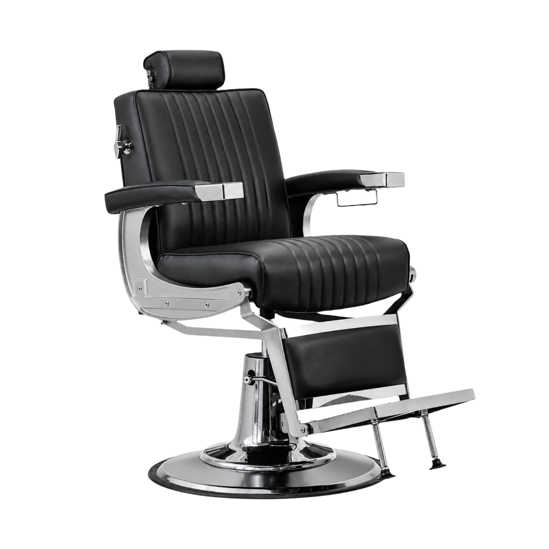CAPRI Barber Chair w/ Recliner On The Backrest
