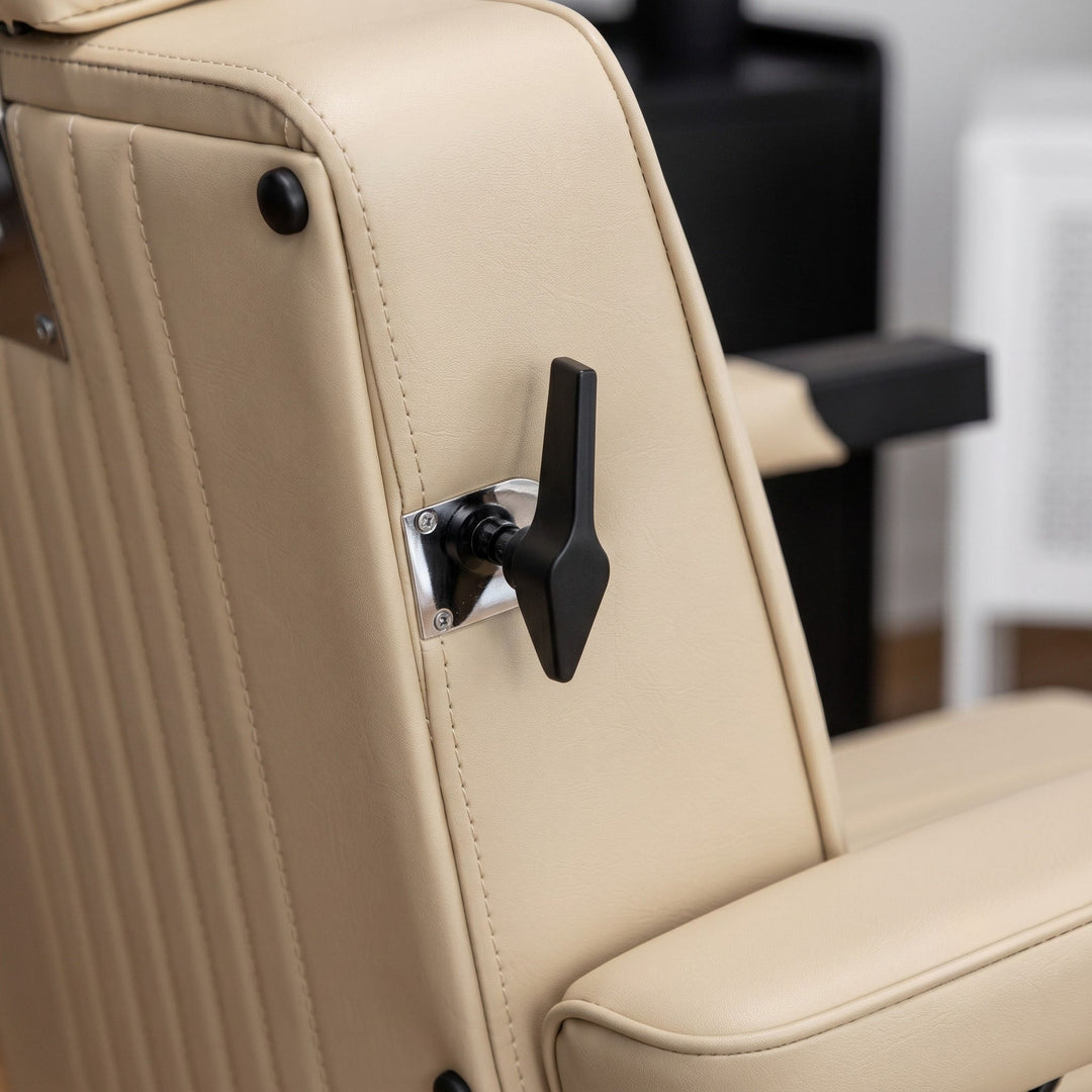 CAPRI Barber Chair w/ Recliner On The Backrest