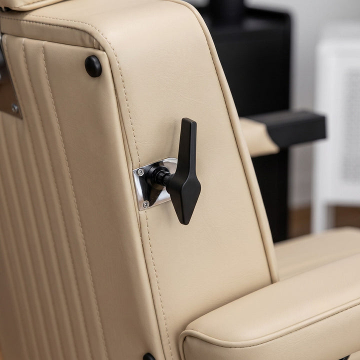 CAPRI Barber Chair w/ Recliner On The Backrest