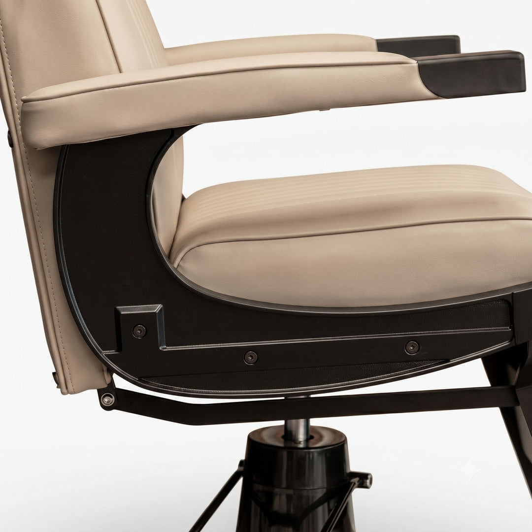 CAPRI Barber Chair w/ Recliner On The Backrest
