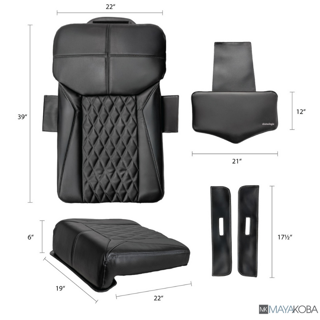 Shiatsulogic Pedicure Massage Chair Cushion Cover Set - LX (cover set only, w/o chair)
