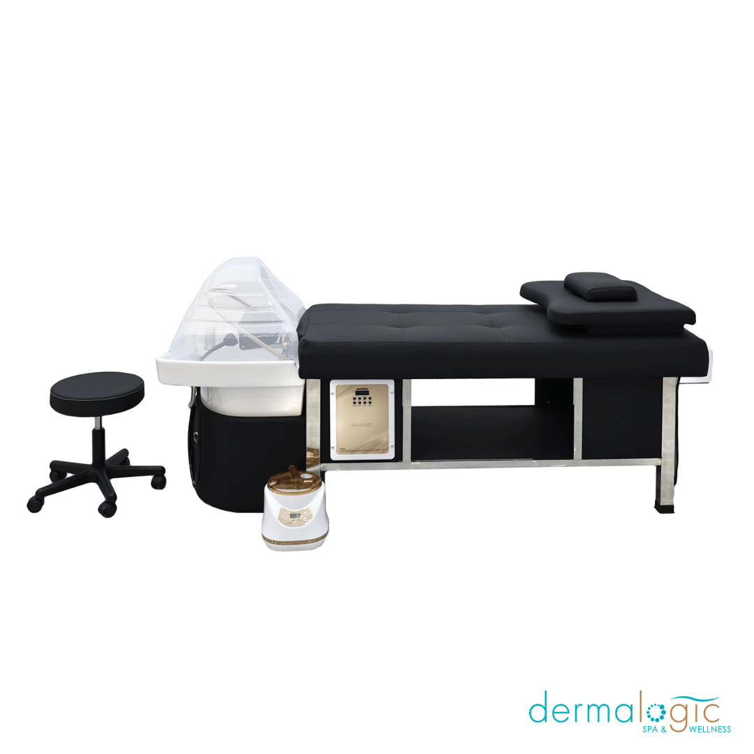 Metro Head Spa &amp; Steam Therapy Treatment Bed by Dermalogic