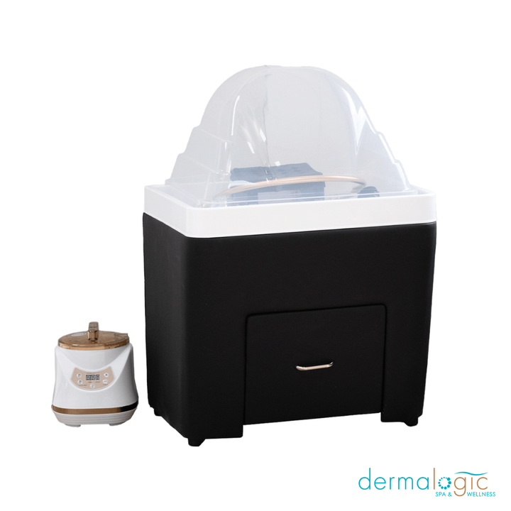SKYE Plumbing Head Spa Kit without Bed (Black Base White Bowl) by Dermalogic