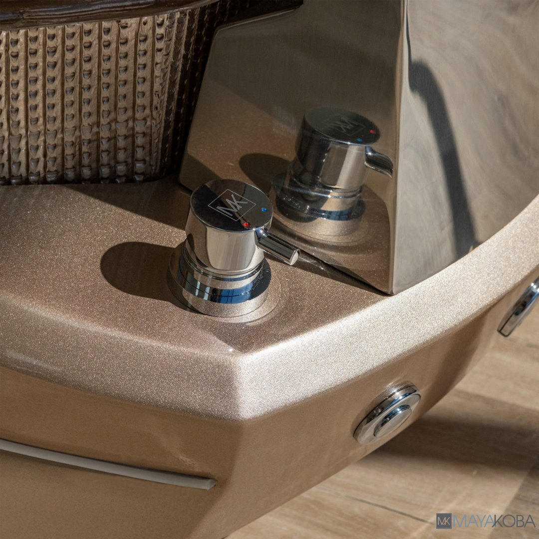 GEOM II Pedicure Spa with DX Chair Top by Mayakoba