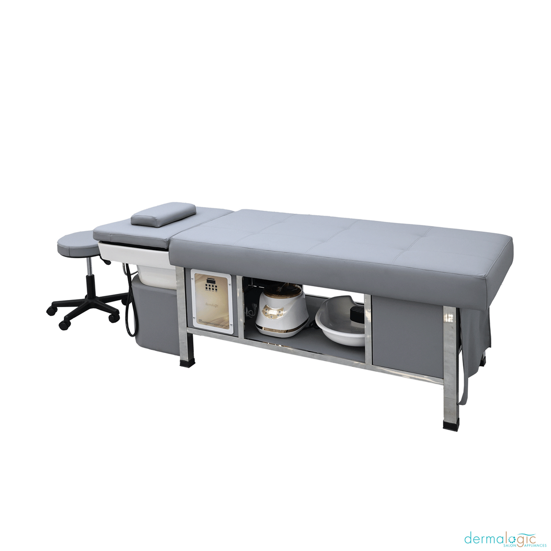 Metro Head Spa &amp; Steam Therapy Treatment Bed by Dermalogic