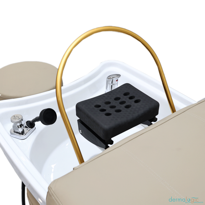 Metro Head Spa &amp; Steam Therapy Treatment Bed by Dermalogic