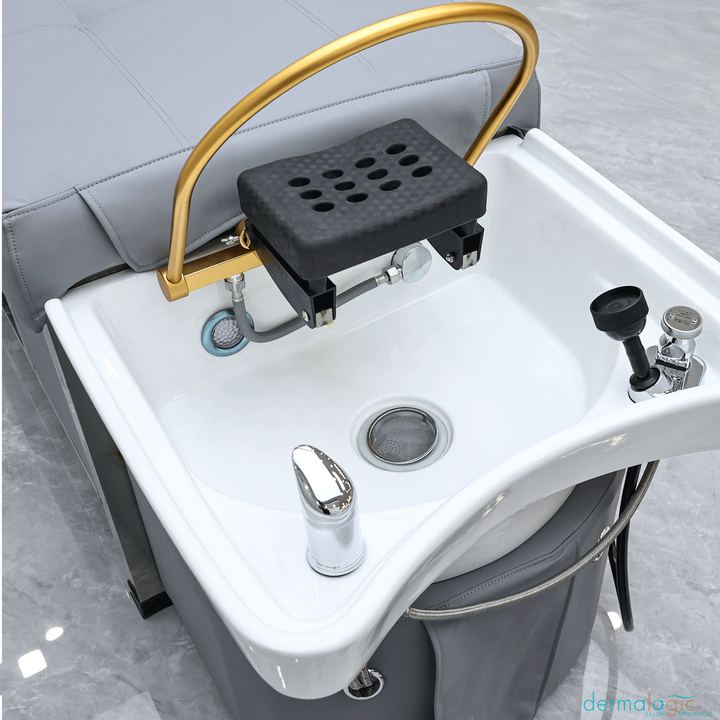 Metro Head Spa &amp; Steam Therapy Treatment Bed by Dermalogic