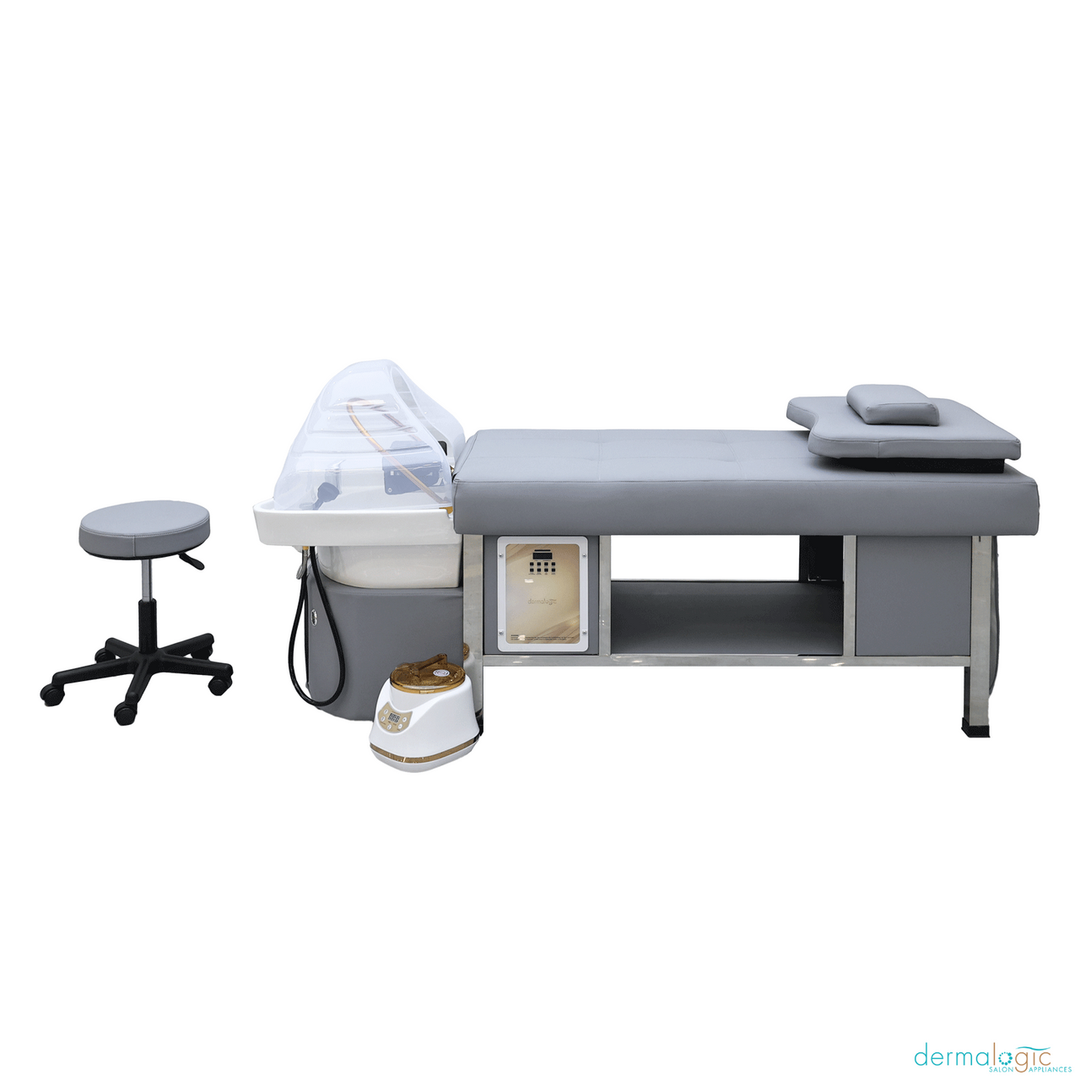 Metro Head Spa &amp; Steam Therapy Treatment Bed by Dermalogic