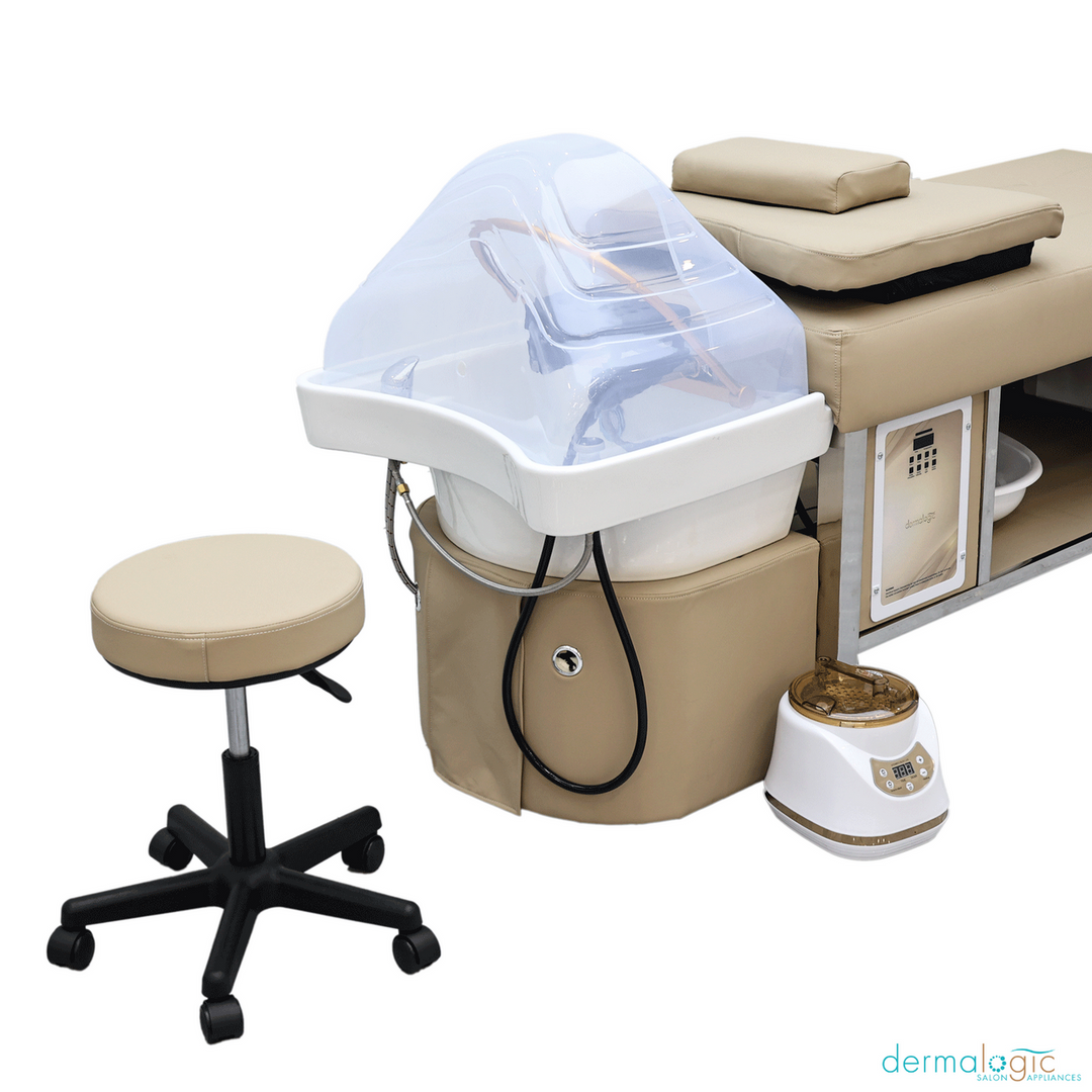 Metro Head Spa &amp; Steam Therapy Treatment Bed by Dermalogic