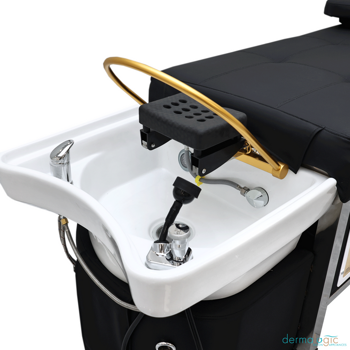 Metro Head Spa &amp; Steam Therapy Treatment Bed by Dermalogic