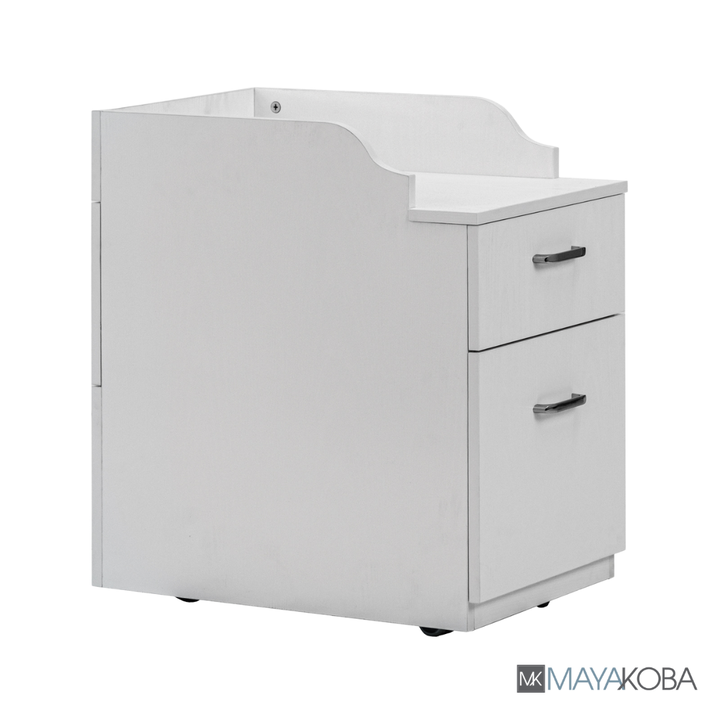 AVIGNON Pedicart with Back Cabinet - 2-Drawer