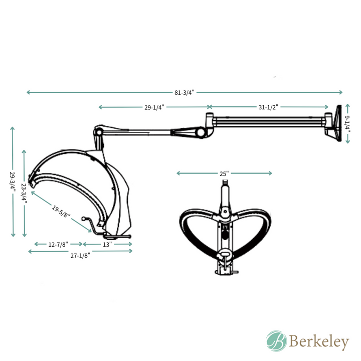 HERA Wall Mounted Hair Processor by Berkeley