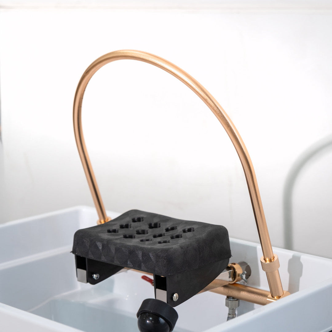 SKYE Plumbing Head Spa Kit without Bed (Black Base White Bowl) by Dermalogic